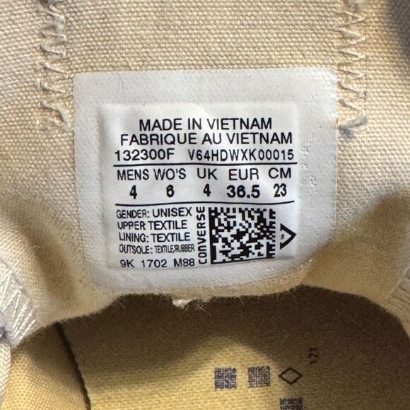 Converse Chuck Taylor All Star Low Quartz Pink Sneaker 132300F CTAS - Picture 6 of 7